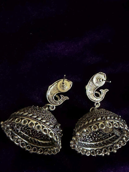 Diamond Earrings Bridal Jewelry Costume silver jewelry Alloy based Jewelry  - SHABURIS Fashion Jewelry