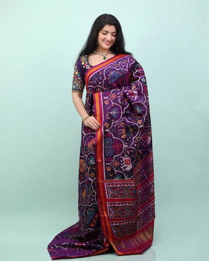 Patola saree with blouse