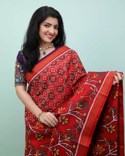 Patola saree with blouse