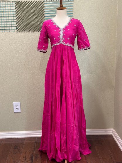 Long Dress –  Party Wear Dress - Festive & Wedding Ethnic Wear