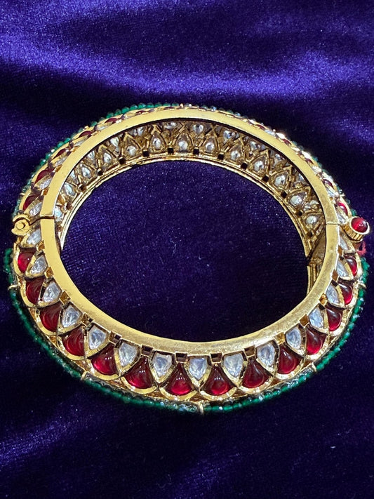 Diamond Bangles Bridal Jewelry Costume silver jewelry Alloy based Jewelry  - SHABURIS Fashion Jewelry