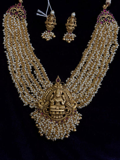 Diamond Necklace Bridal necklace Costume silver jewelry Alloy based Jewelry  - SHABURIS Fashion Jewelry