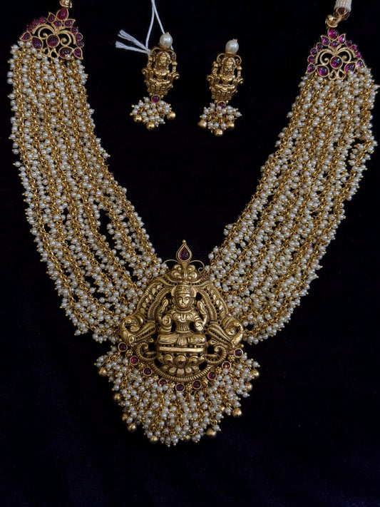 Diamond Necklace Bridal necklace Costume silver jewelry Alloy based Jewelry  - SHABURIS Fashion Jewelry