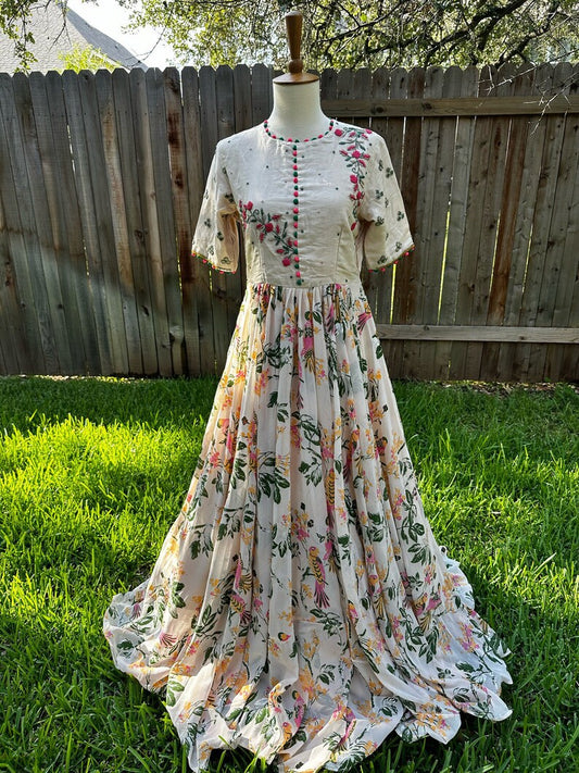 Long Dress –  Party Wear Dress - Festive & Wedding Ethnic Wear