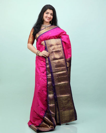 Gadwal saree with Blouse