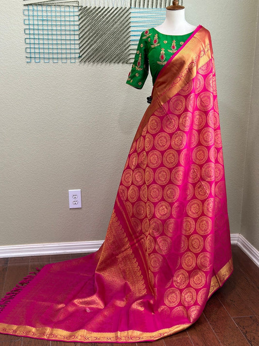 Kanjivaram Silk Saree  - Festive & Wedding Ethnic Wear
