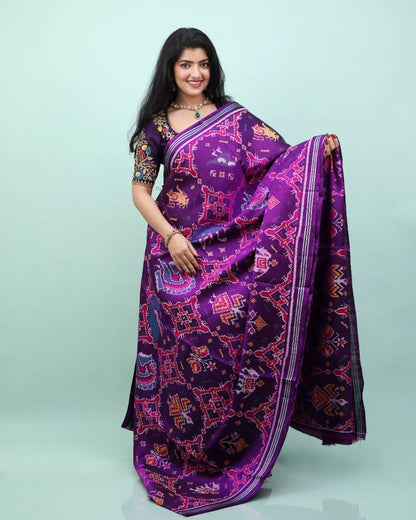 Patola saree with blouse