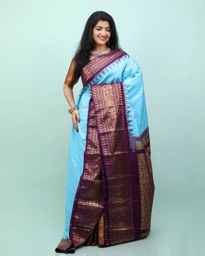 Gadwal saree with Blouse