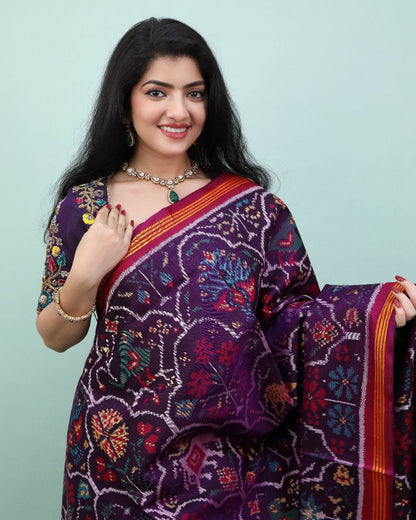 Patola saree with blouse