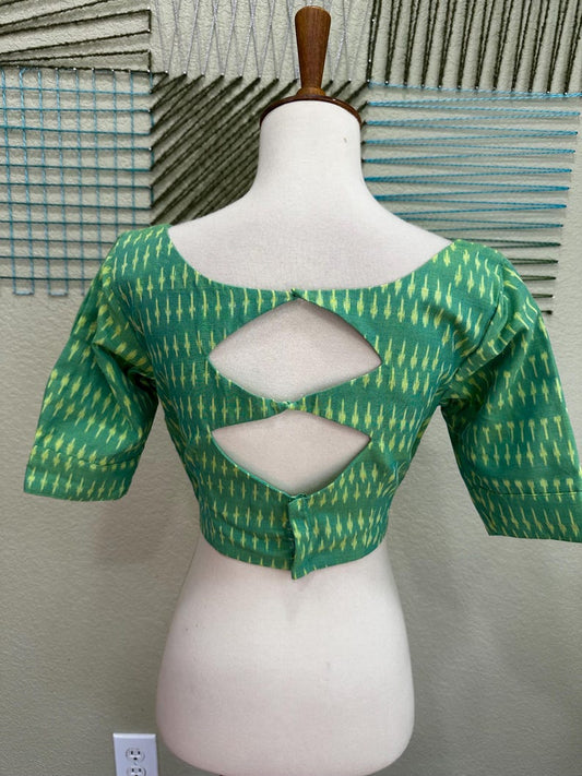 Cocktail Blouse for Saree – Pattern Blouse- Artisan Silk Blouse – Festive & Wedding Ethnic Wear