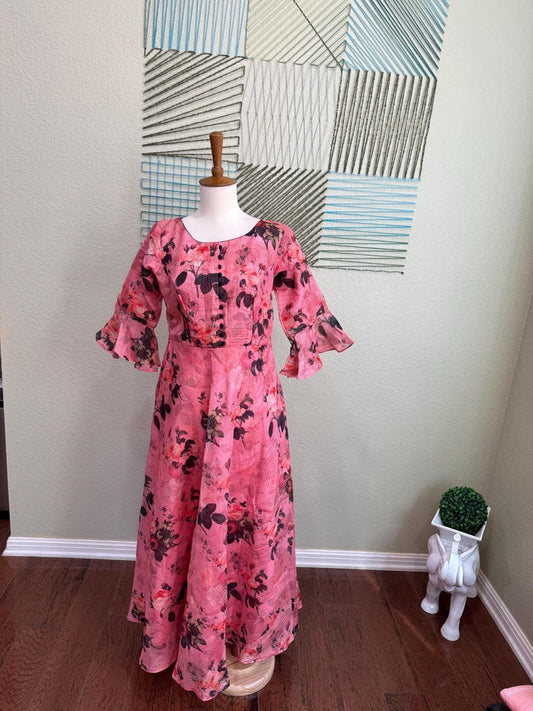 Long Dress –  Party Wear Dress - Festive & Wedding Ethnic Wear