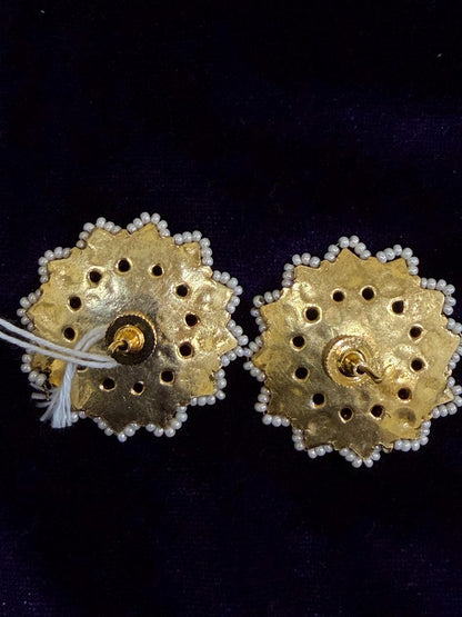Diamond Earrings Bridal Jewelry Costume silver jewelry Alloy based Jewelry  - SHABURIS Fashion Jewelry