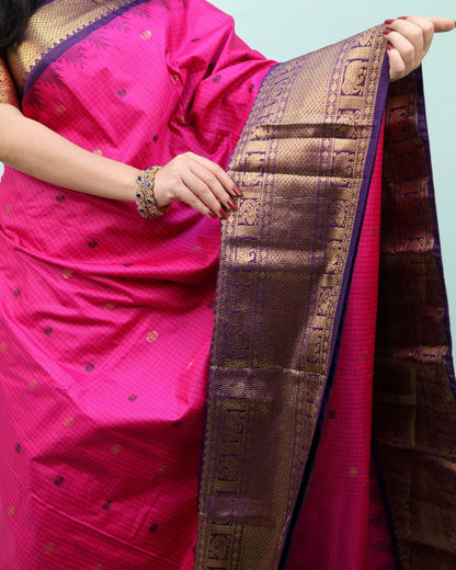 Gadwal saree with Blouse