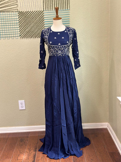 Long Dress –  Party Wear Dress - Festive & Wedding Ethnic Wear