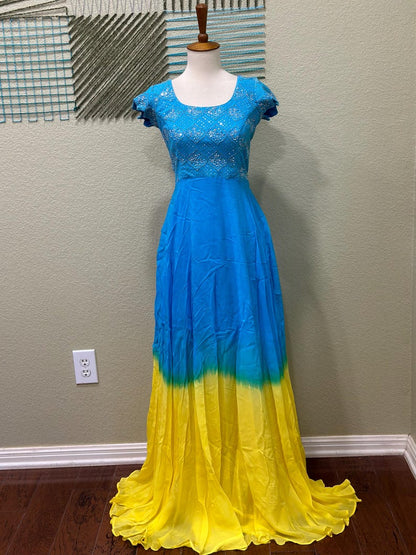 Long Dress –  Party Wear Dress - Festive & Wedding Ethnic Wear