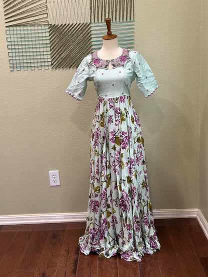 Long Dress –  Party Wear Dress - Festive & Wedding Ethnic Wear