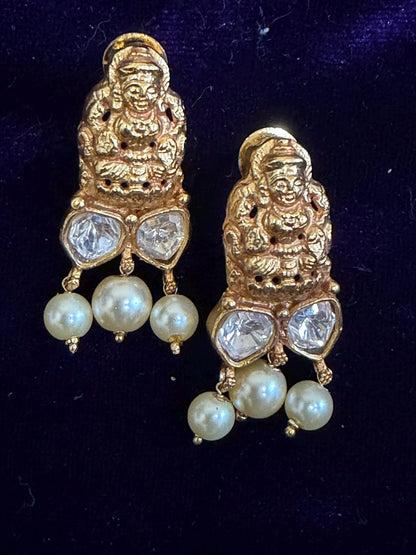 Diamond Earrings Bridal Jewelry Costume silver jewelry Alloy based Jewelry  - SHABURIS Fashion Jewelry