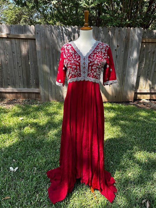 Long Dress –  Party Wear Dress - Festive & Wedding Ethnic Wear