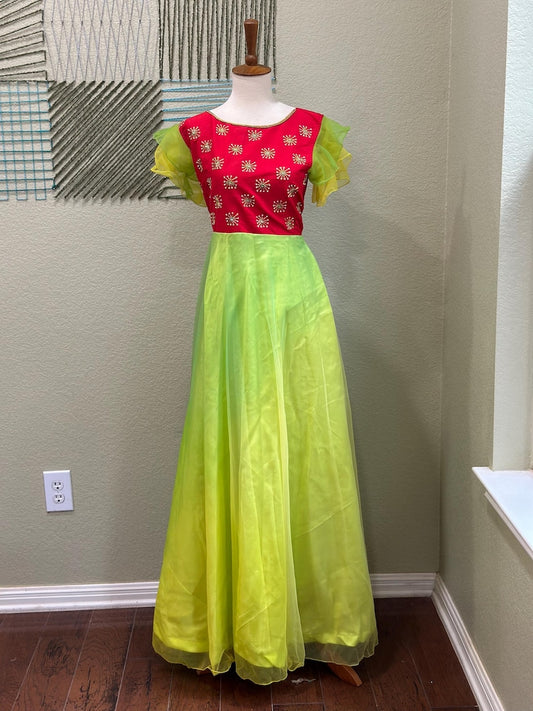 Long Dress –  Party Wear Dress - Festive & Wedding Ethnic Wear