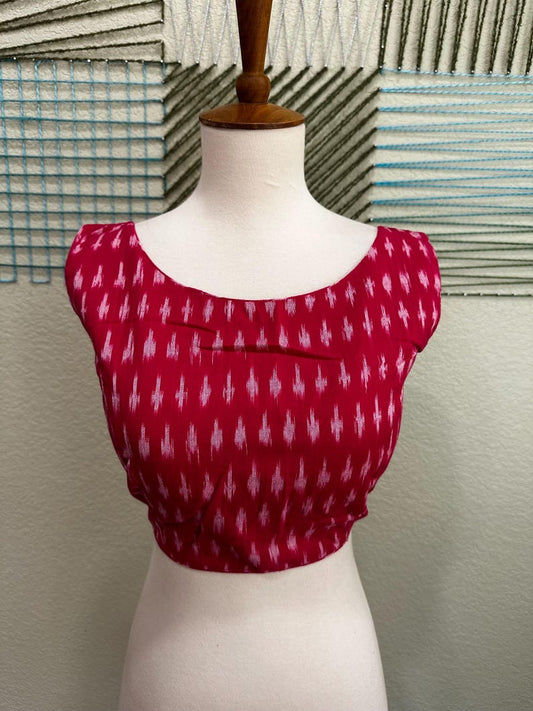 Cocktail Blouse for Saree – Pattern Blouse- Artisan Silk Blouse – Festive & Wedding Ethnic Wear