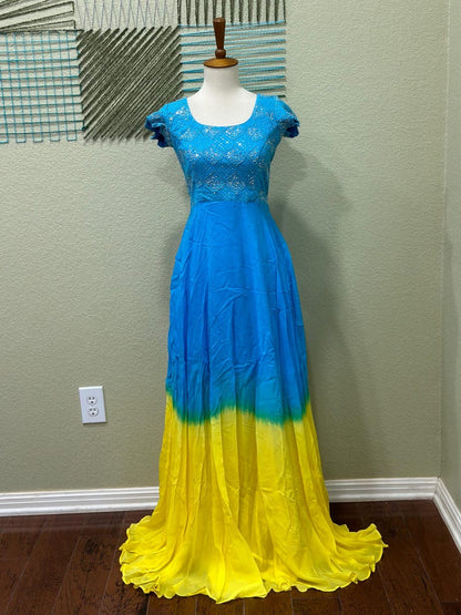 Long Dress –  Party Wear Dress - Festive & Wedding Ethnic Wear