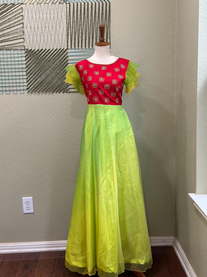 Long Dress –  Party Wear Dress - Festive & Wedding Ethnic Wear