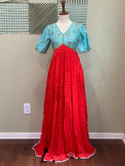 Long Dress –  Party Wear Dress - Festive & Wedding Ethnic Wear