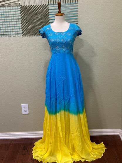 Long Dress –  Party Wear Dress - Festive & Wedding Ethnic Wear
