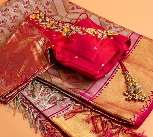 Kanjivaram Silk Saree  - Festive & Wedding Ethnic Wear