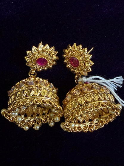 Diamond Earrings Bridal Jewelry Costume silver jewelry Alloy based Jewelry  - SHABURIS Fashion Jewelry