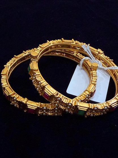 Diamond Bangles Bridal Jewelry Costume silver jewelry Alloy based Jewelry  - SHABURIS Fashion Jewelry