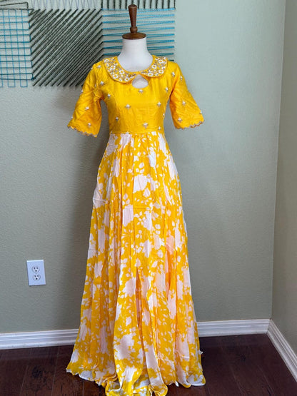 Long Dress –  Party Wear Dress - Festive & Wedding Ethnic Wear