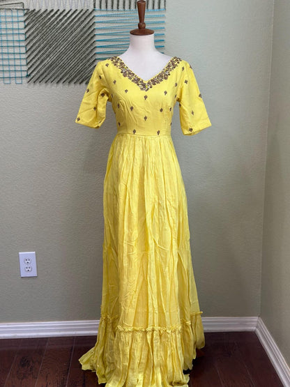 Long Dress –  Party Wear Dress - Festive & Wedding Ethnic Wear