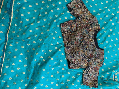 Bandhini saree shibori saree multi colour saree haldi saree Mehendi saree grab party saree with blouse