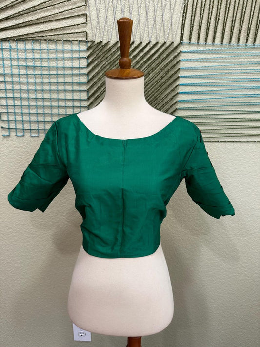 Cocktail Blouse for Saree – Pattern Blouse- Artisan Silk Blouse – Festive & Wedding Ethnic Wear