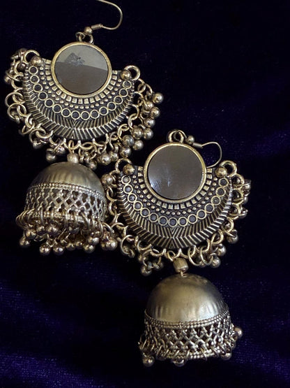 Diamond Earrings Bridal Jewelry Costume silver jewelry Alloy based Jewelry  - SHABURIS Fashion Jewelry