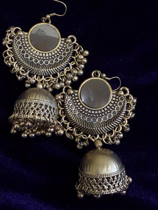 Diamond Earrings Bridal Jewelry Costume silver jewelry Alloy based Jewelry  - SHABURIS Fashion Jewelry