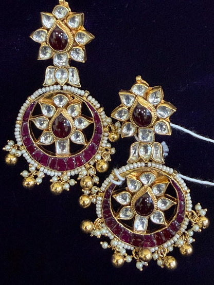 Diamond Earrings Bridal Jewelry Costume silver jewelry Alloy based Jewelry  - SHABURIS Fashion Jewelry