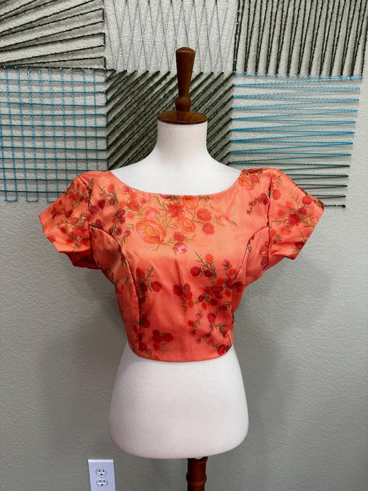 Cocktail Blouse for Saree – Pattern Blouse- Artisan Silk Blouse – Festive & Wedding Ethnic Wear