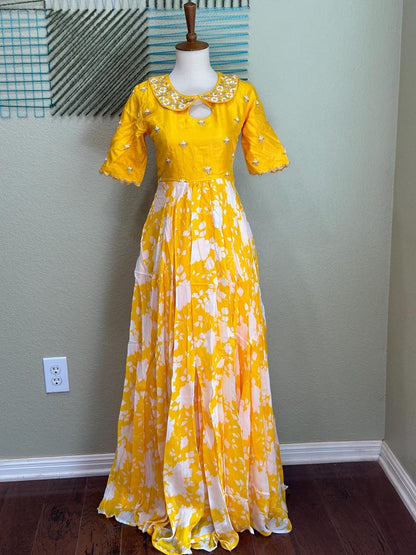 Long Dress –  Party Wear Dress - Festive & Wedding Ethnic Wear