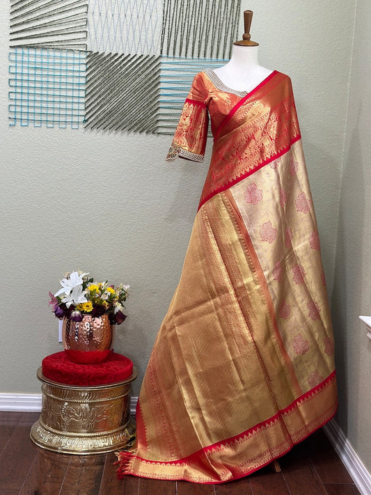 Kanjivaram Silk Saree  - Festive & Wedding Ethnic Wear