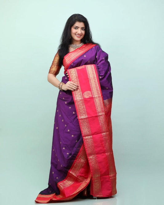 Gadwal saree with Blouse