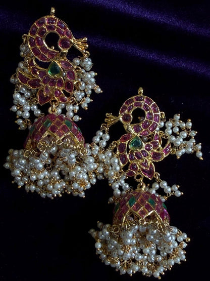 Diamond Earrings Bridal Jewelry Costume silver jewelry Alloy based Jewelry  - SHABURIS Fashion Jewelry