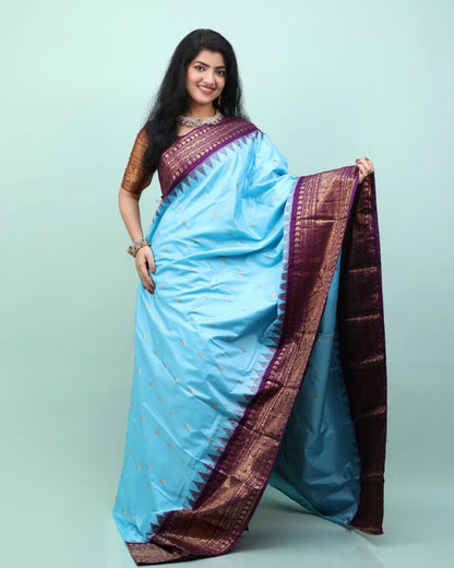 Gadwal saree with Blouse