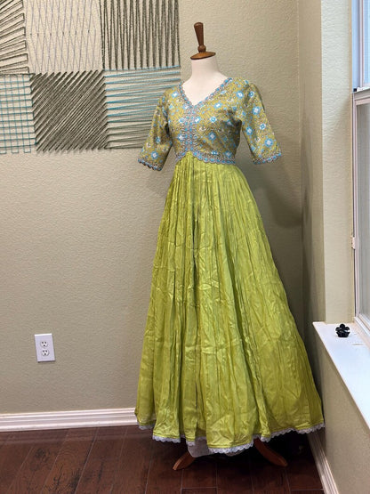 Long Dress –  Party Wear Dress - Festive & Wedding Ethnic Wear