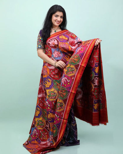 Patola saree with blouse
