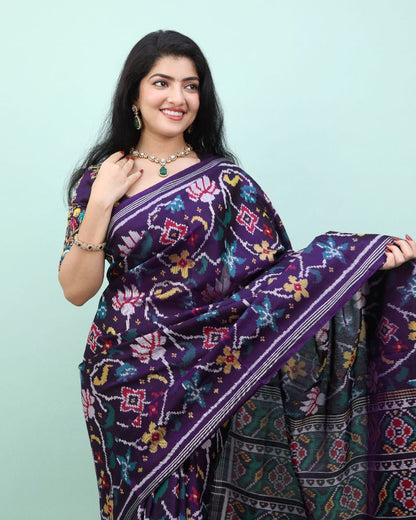 Patola saree with blouse