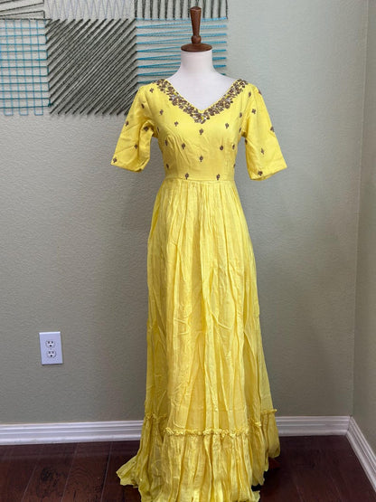 Long Dress –  Party Wear Dress - Festive & Wedding Ethnic Wear