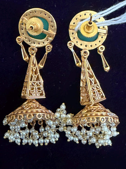Diamond Earrings Bridal Jewelry Costume silver jewelry Alloy based Jewelry  - SHABURIS Fashion Jewelry