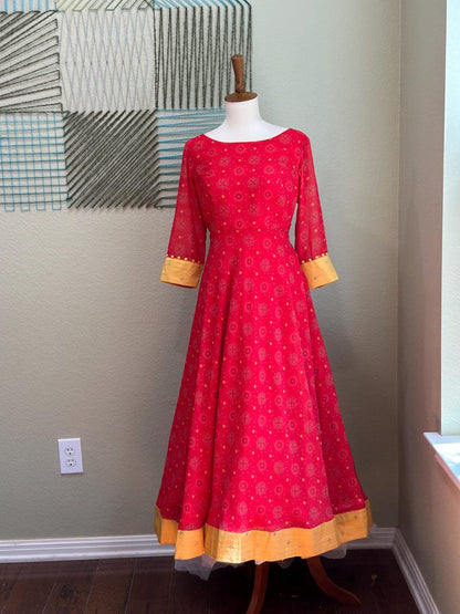 Long Dress –  Party Wear Dress - Festive & Wedding Ethnic Wear